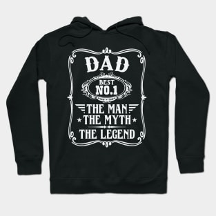 Dad the man the myth the legend Hoodie